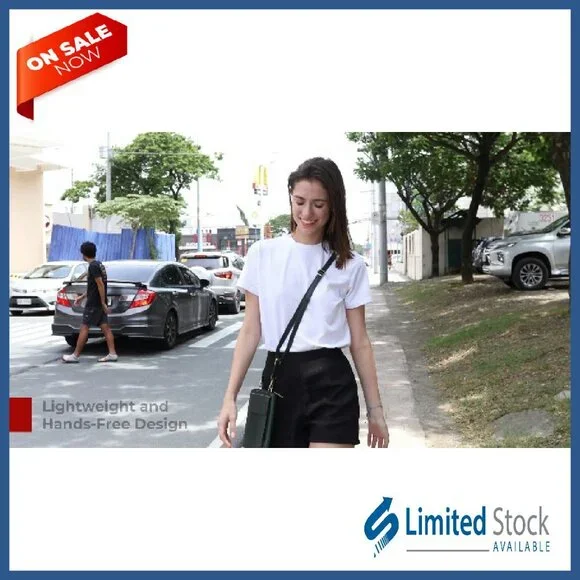 Leather Crossbody Phone Purse RFID Anti-Theft Travel Wallet Women